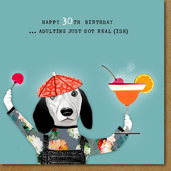 ACF30 ... 30th Birthday Card