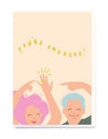 Engagement Card - Gold Foil Message