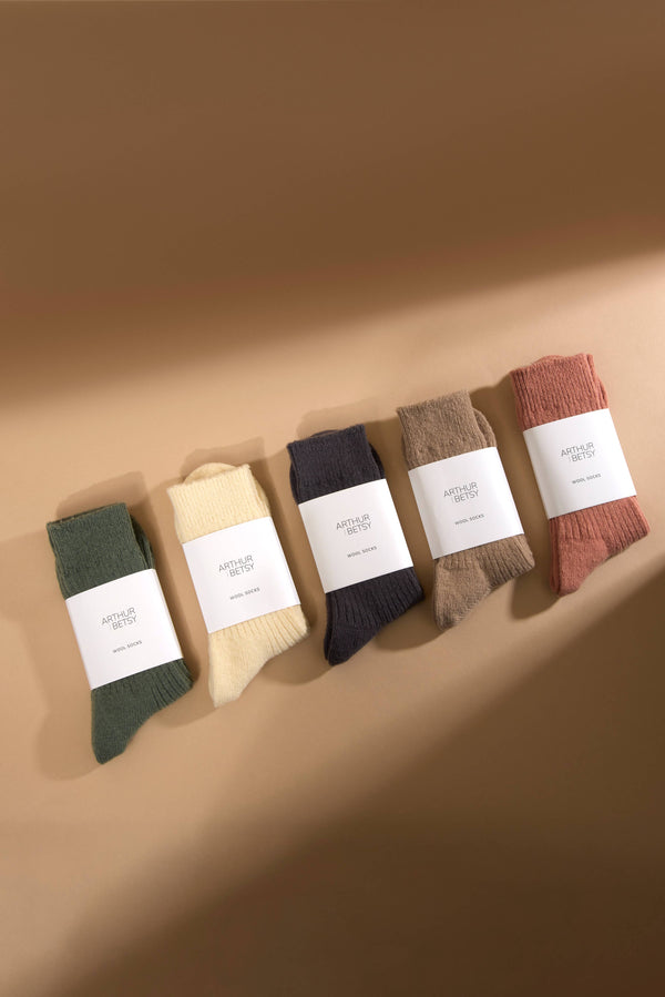 Wool socks - Twilight alpaca socks