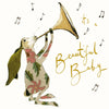 Beautiful Baby Hare Gold Foil Card
