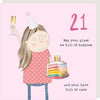 Girl 21 Bubbles