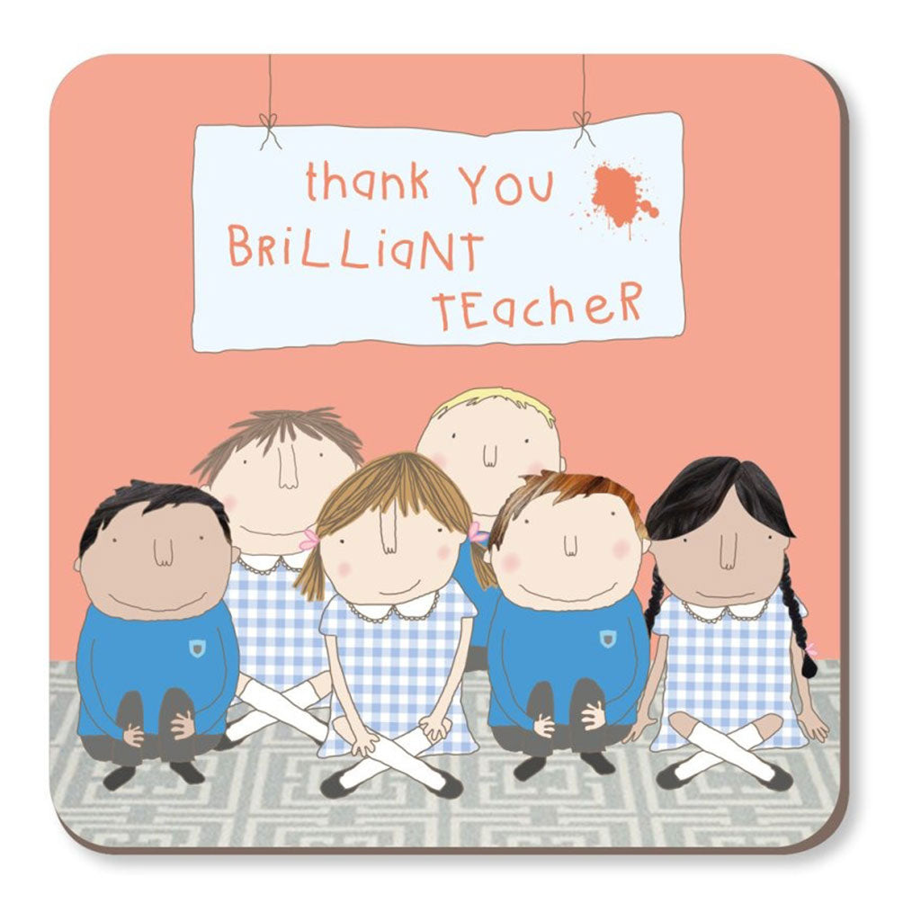 Brilliant Teacher Coaster