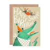 Snappy Birthday Crocodile Greeting Card