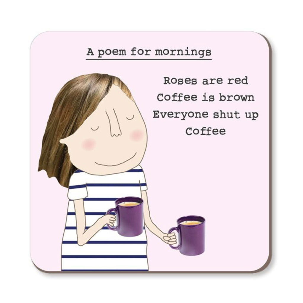 Poems For Mornings Coaster