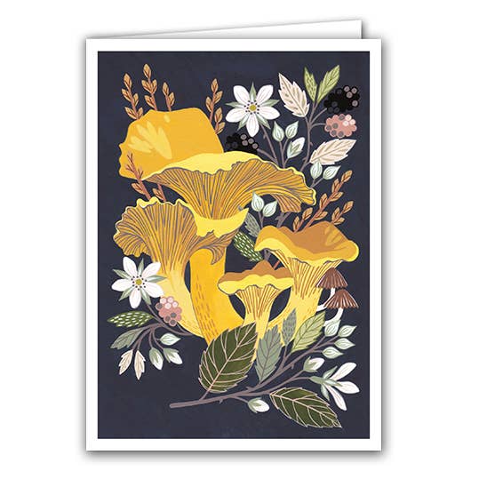 Chanterelle Mushroom  Card