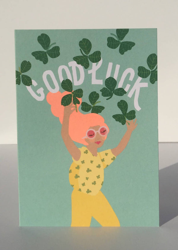 Good Luck Card - Special Colour Print