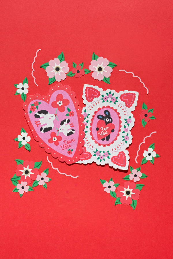 Dahlias Cards | Floral Cards | Blank Cards | Art Cards