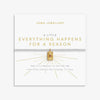 A Little 'Everything Happens For A Reason' Bracelet