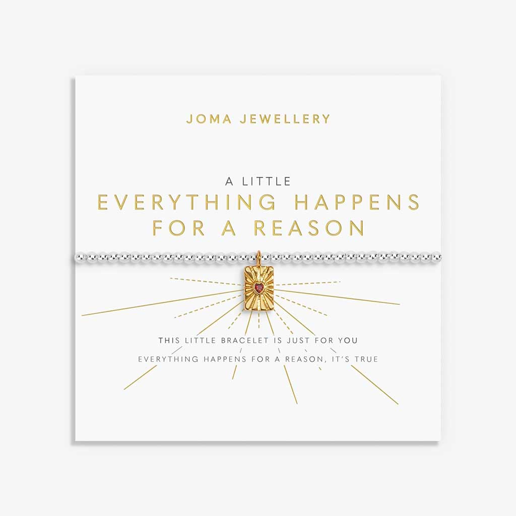 A Little 'Everything Happens For A Reason' Bracelet