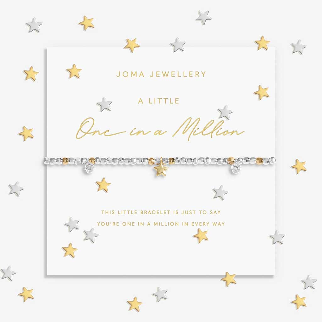Sparkle Confetti A Little 'One In A Million' Bracelet