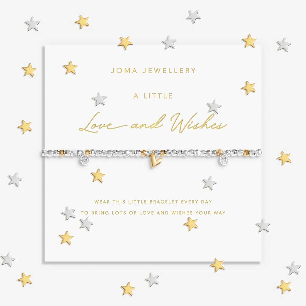 Sparkle Confetti A Little 'Love And Wishes' Bracelet