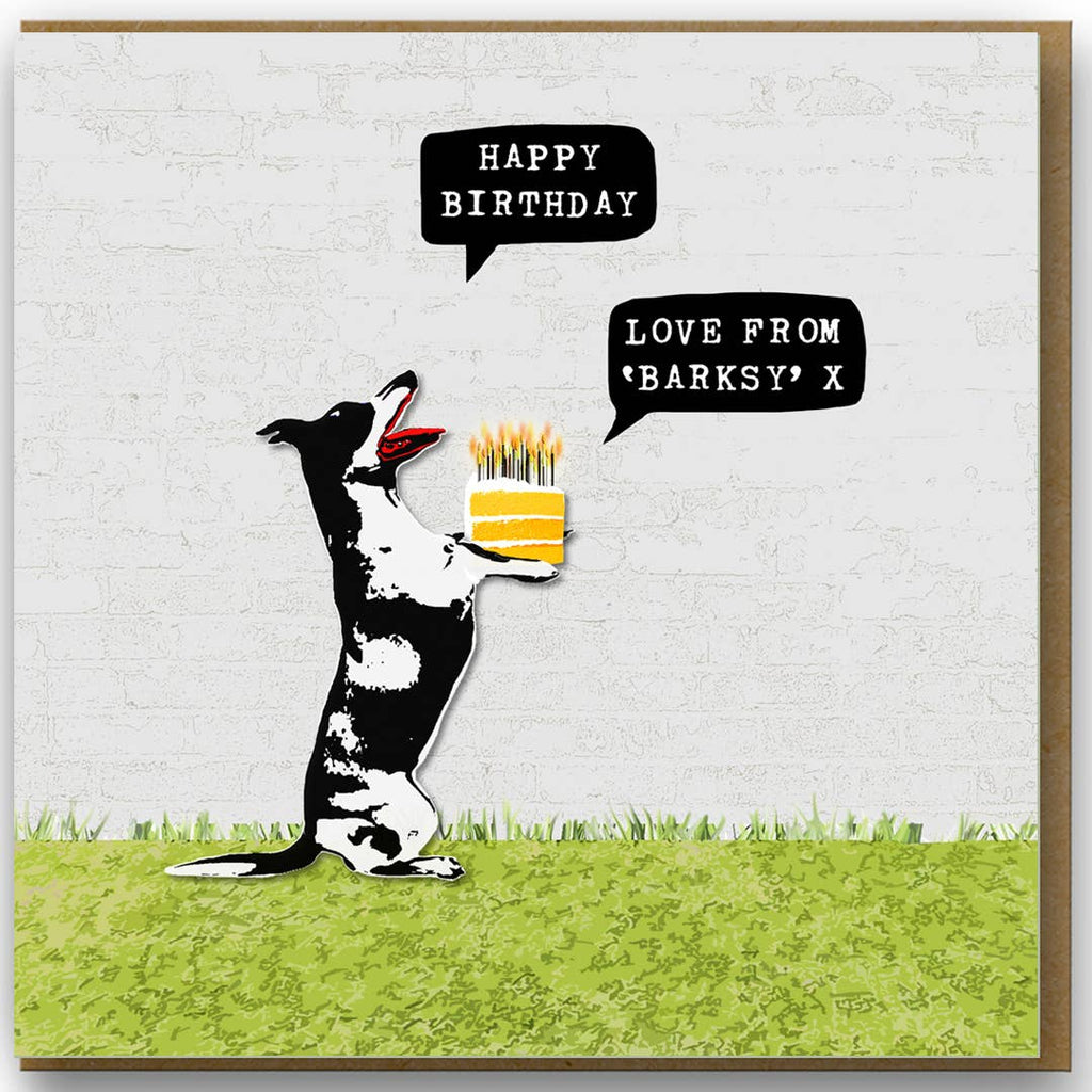 PA033 - Happy Birthday love from Barksy