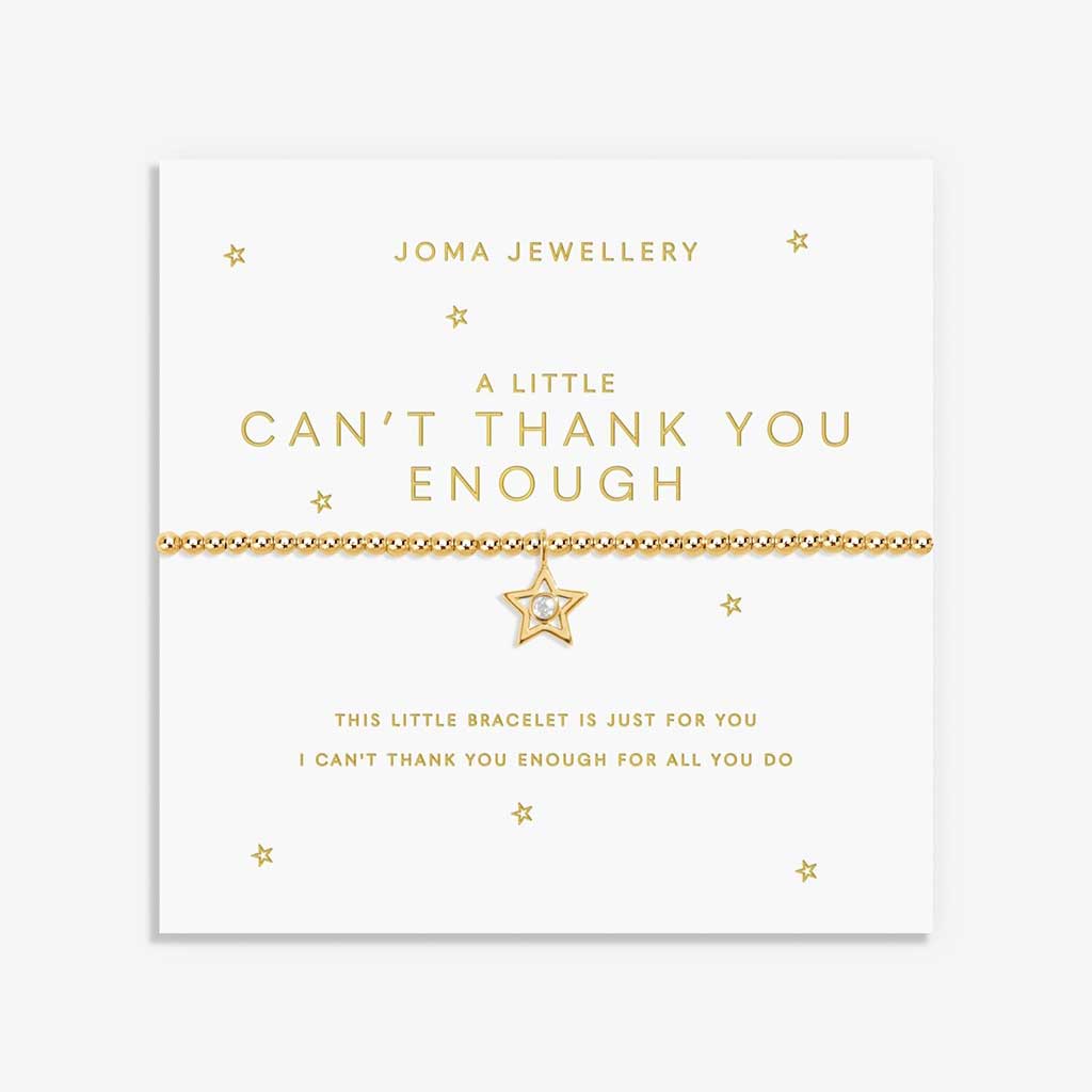 A Little 'Can't Thank You Enough' Bracelet