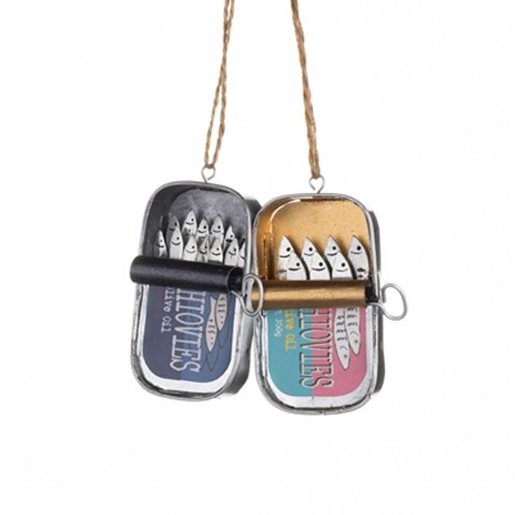 Ornamental Anchovy Cans