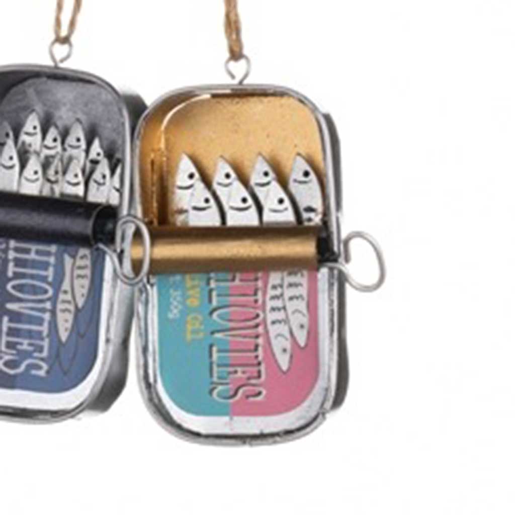 Ornamental Anchovy Cans