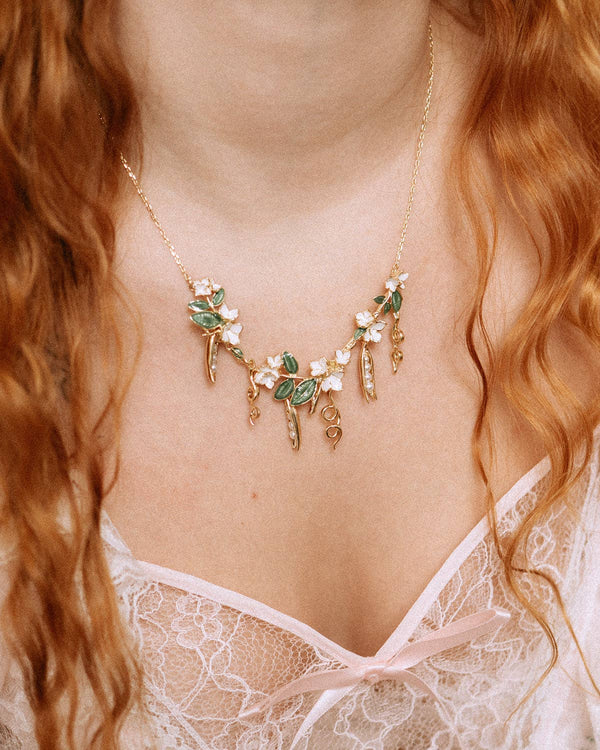 Peapod Necklace