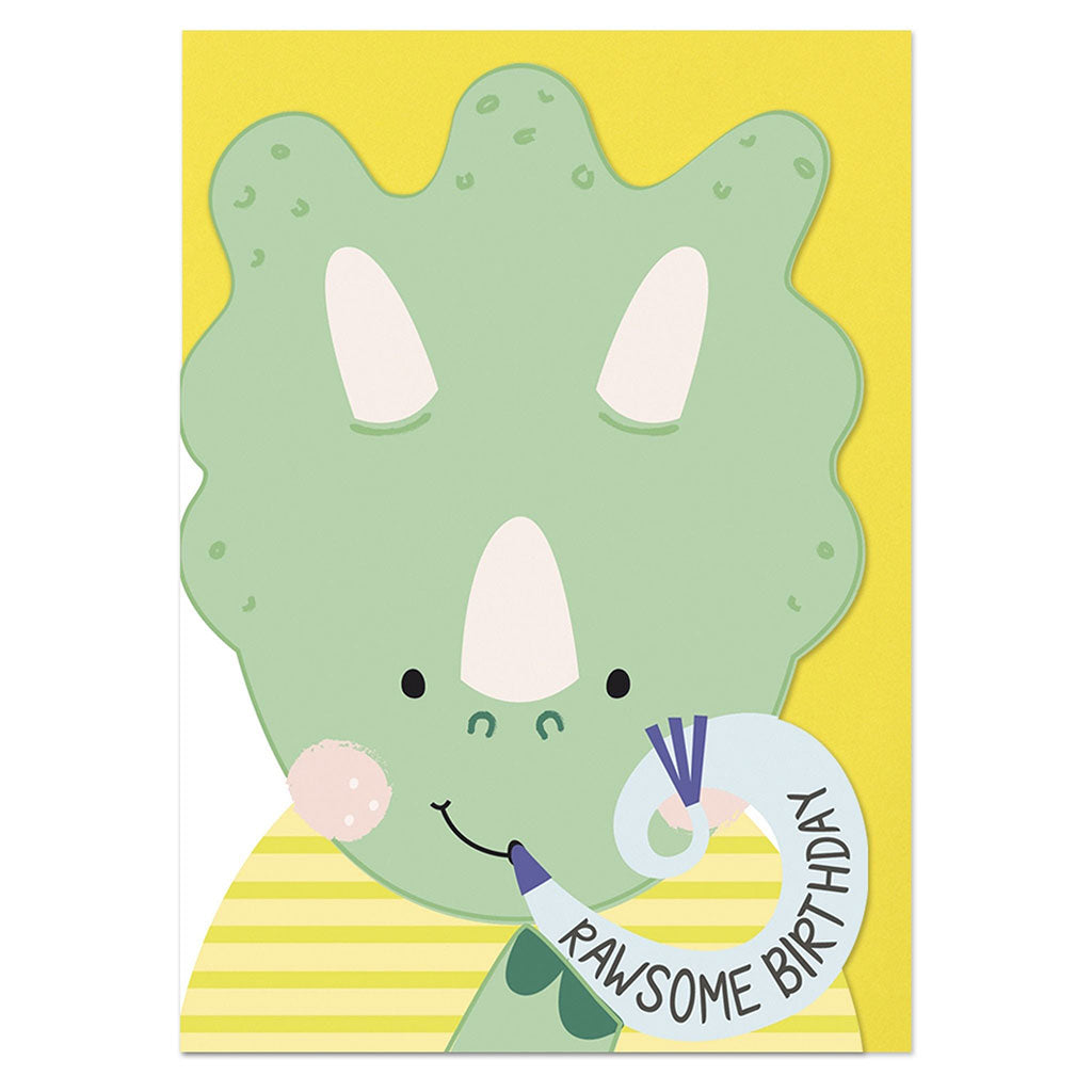 Rawsome Birthday Dino Card