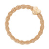 Metallic Gold Butterfly On Gold Elastic Bangle Band