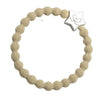 Star In Silver On Sand Bangle Band