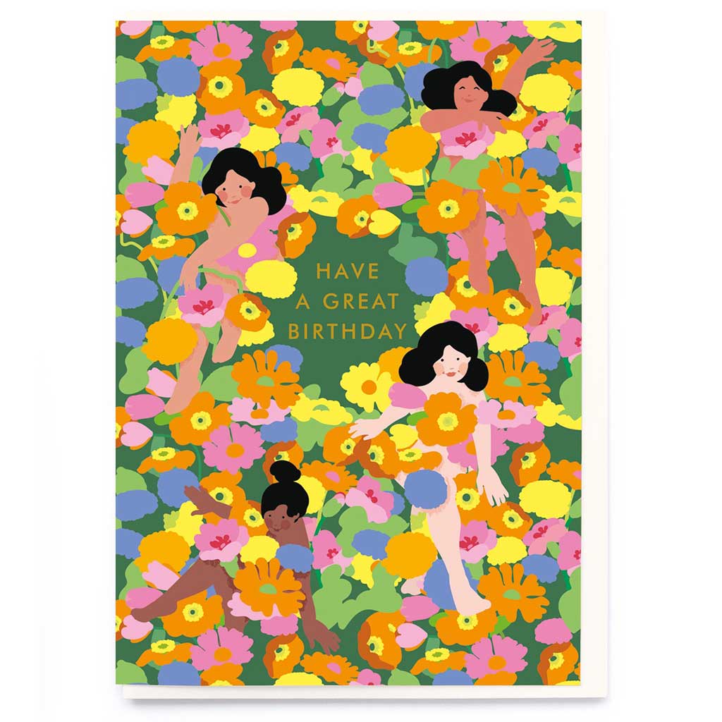 Flower Bed Card