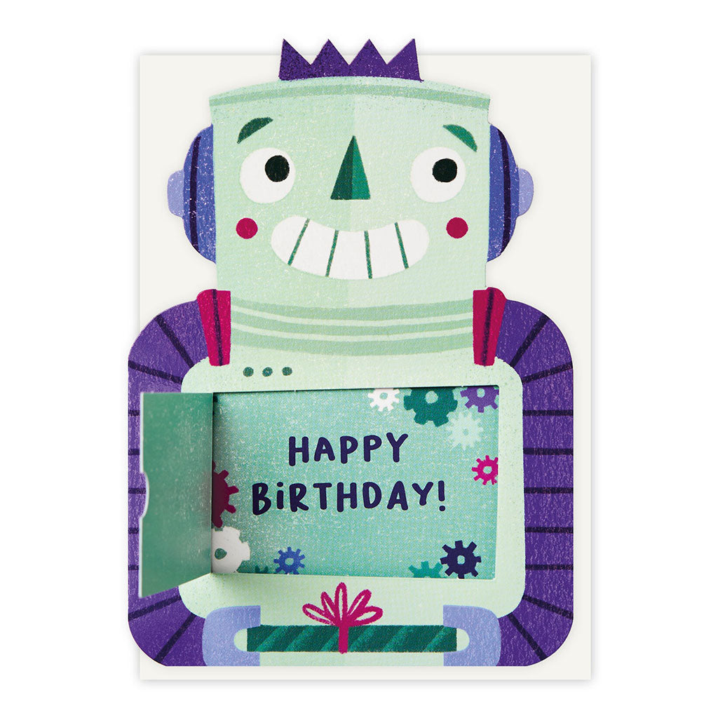 Smiley Robot Card