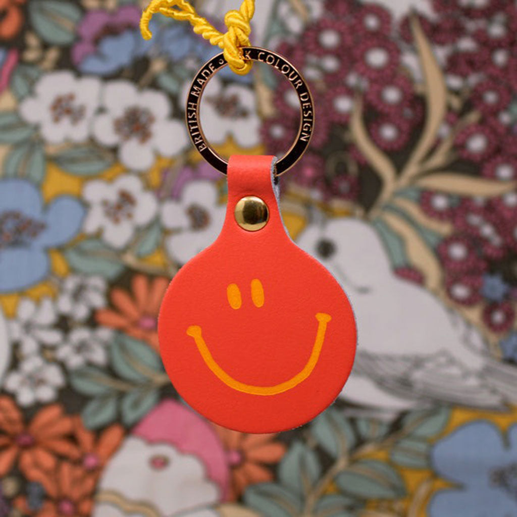 Feeling Lush Key Fob Coral