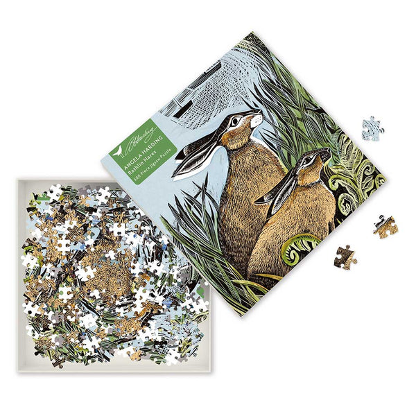 Angela Harding Rathlin Hares 500 Piece Jigsaw Puzzle