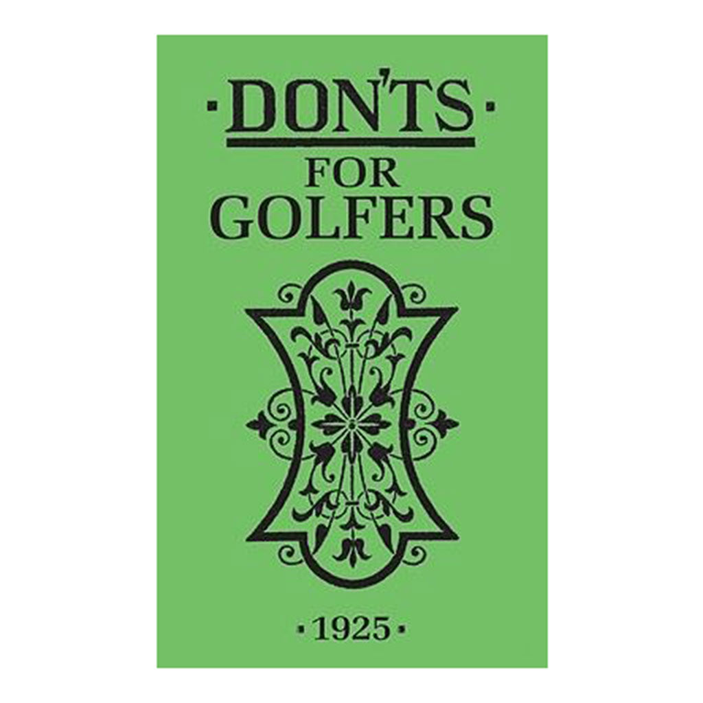 Don'ts For Golfers 1925
