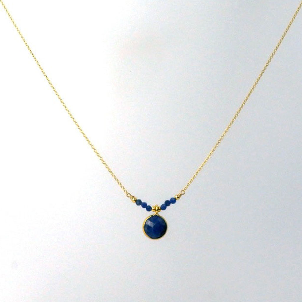 Collier fabriqué à la main Lapis &amp;Sodalite