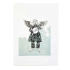 Angel With Lute Print