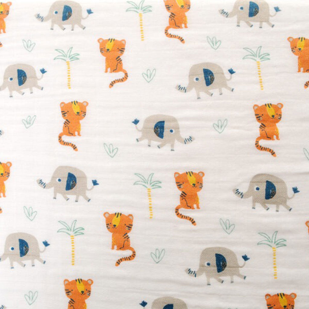 Savanna Animals Muslin Square