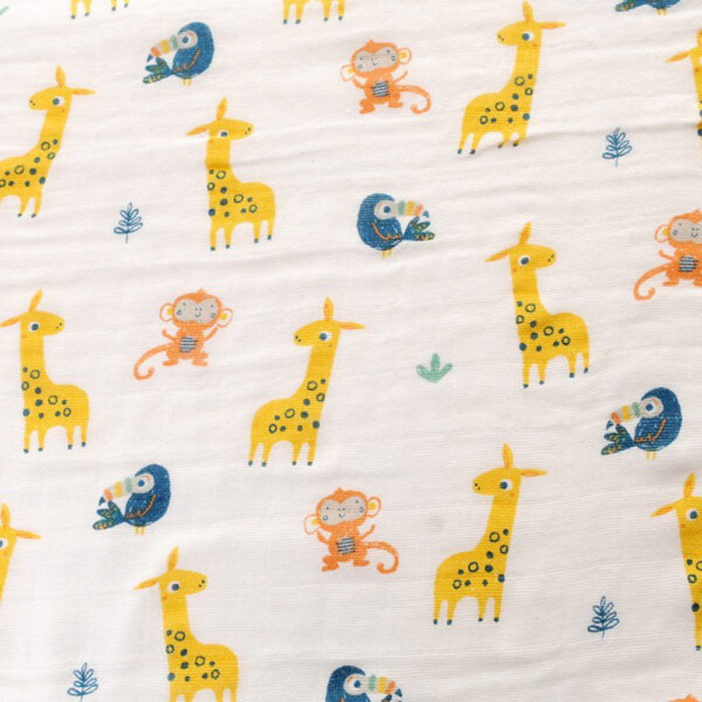 Savanna Animals Muslin Square