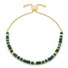 Mystical Malachite Gold Bracelet