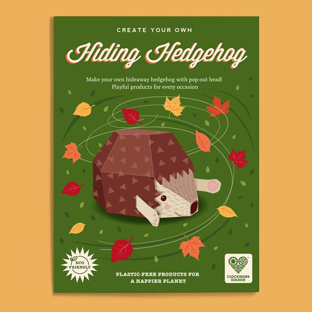 Create Your Own Hiding Hedgehog