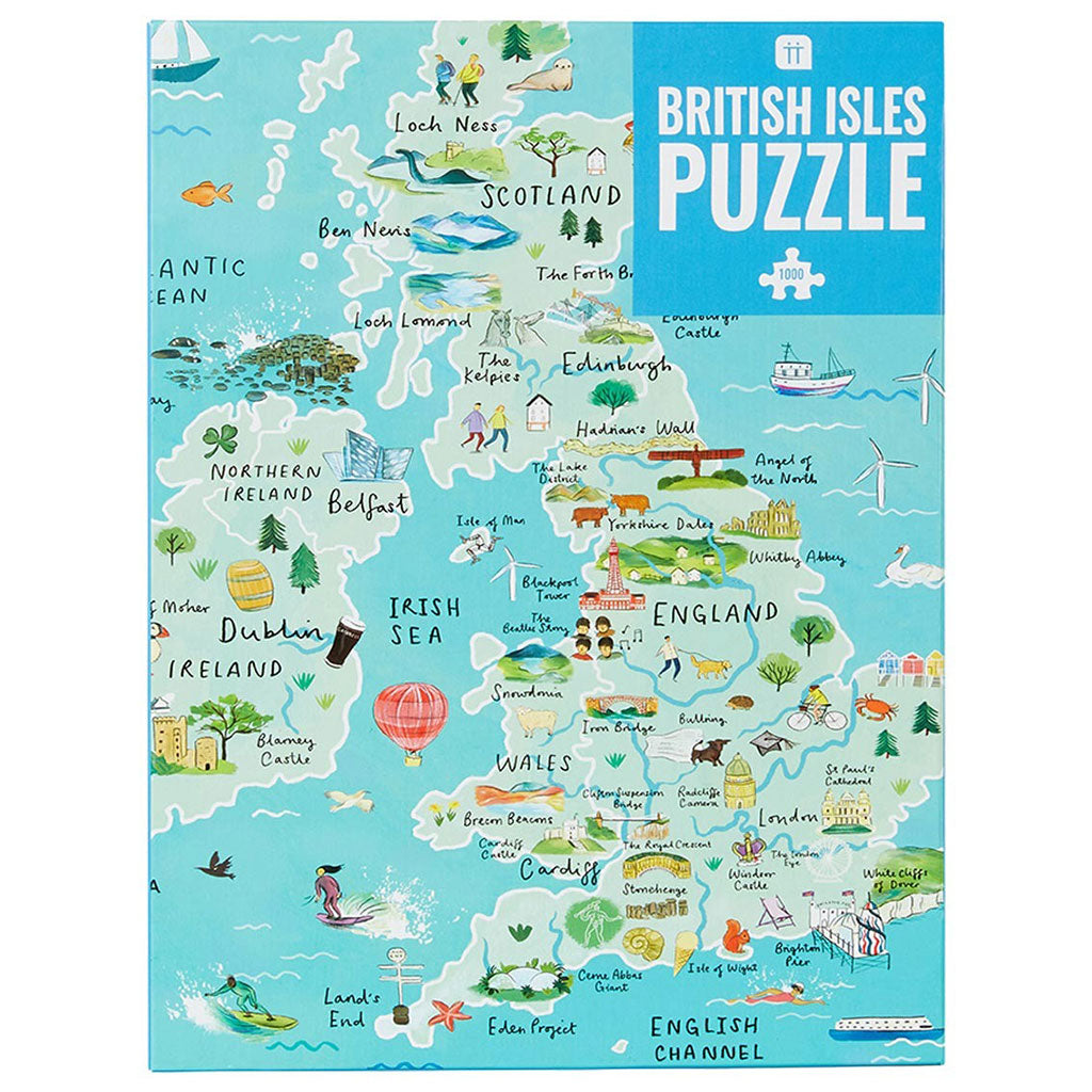 Pick Me Up Puzzle Uk Map 1000