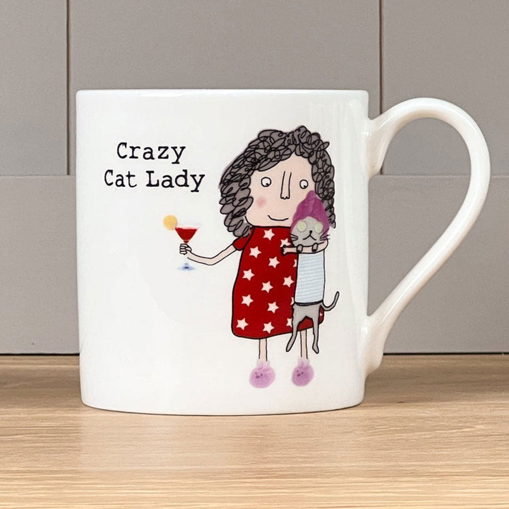 Crazy Cat Lady Tasse