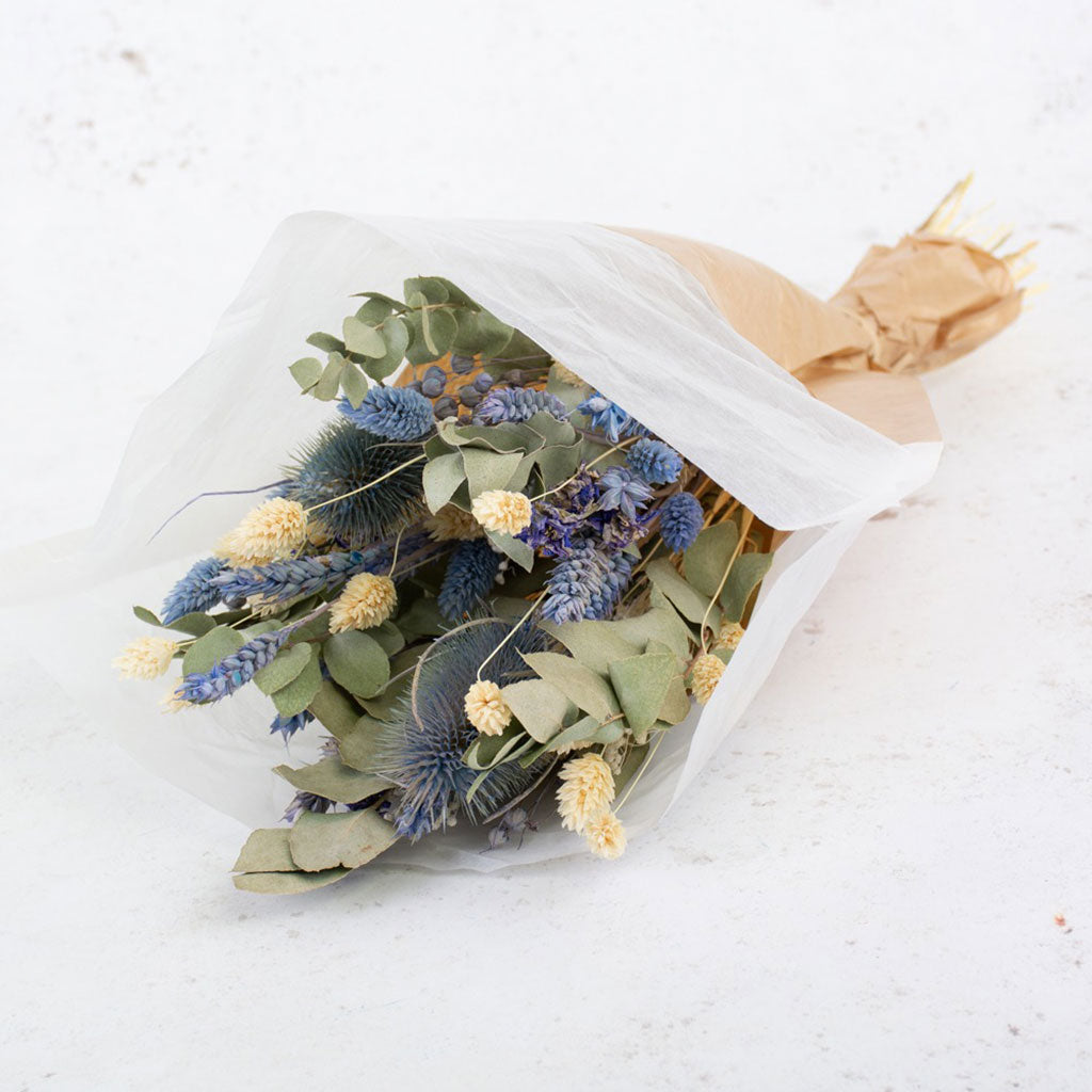 Dried Wildflower Revive Bouquet Blue Moon