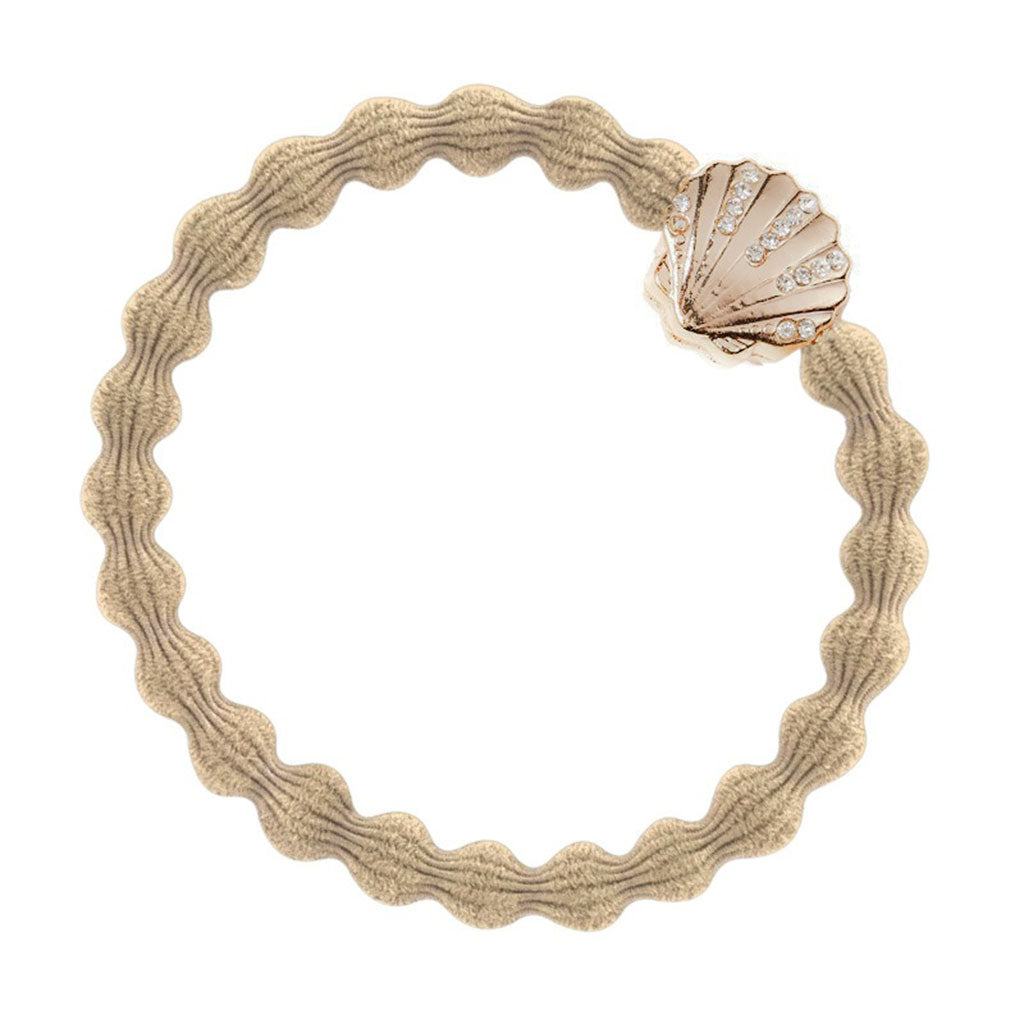 Seashell On Sand Elastic Bangle Band