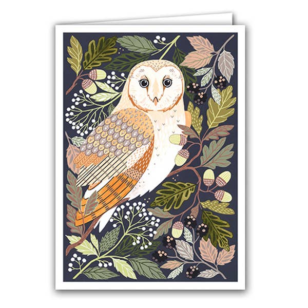 Barn Owl Card