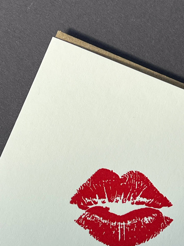 Love you Lips Card | Anniversary Card | Valentines Card