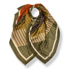 V shape pattern scarf