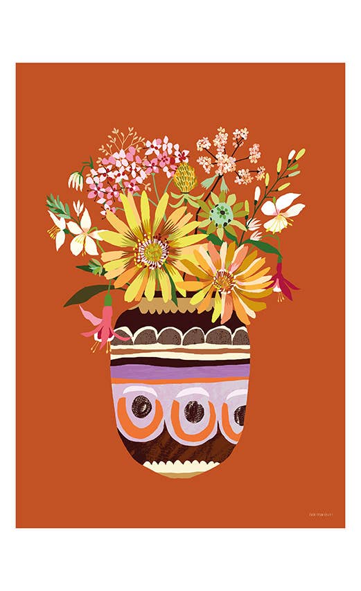 Wildflowers Print A4