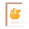 'Tiny New Friend' New Baby Greeting Card | Baby Boy or Girl