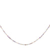 Allegra Rainbow Fluorite Gold Necklace
