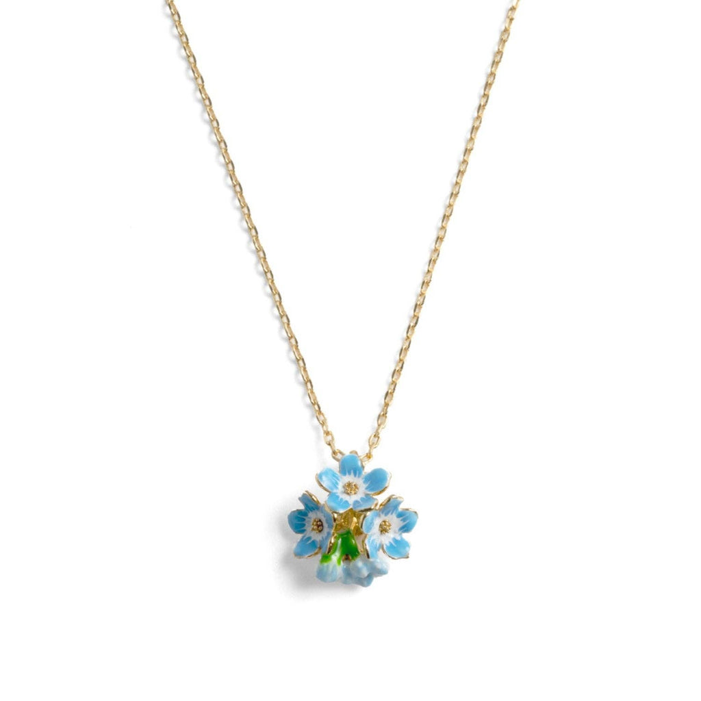 Forget Me Not 3 Cluster Pendant
