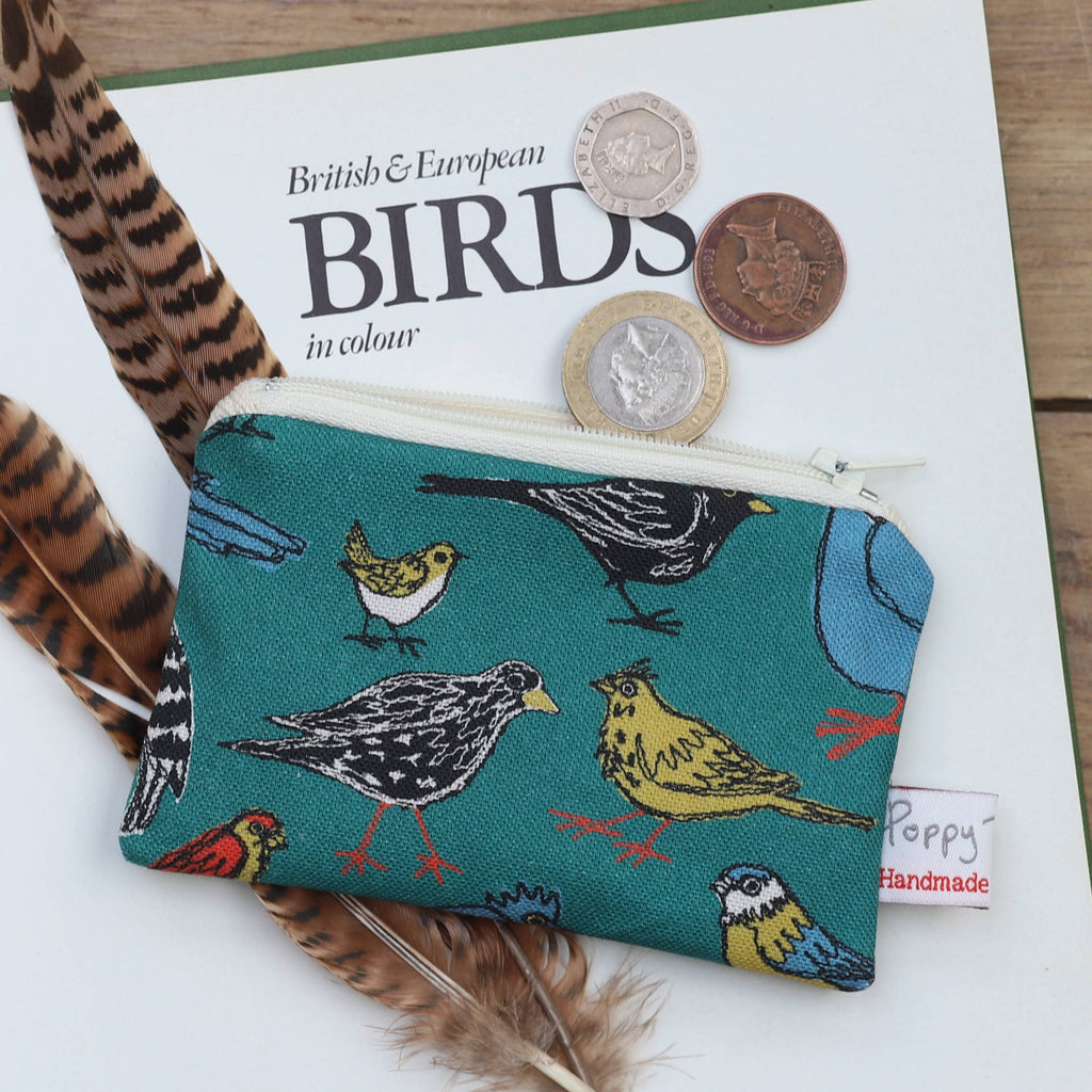 Garden birds small useful purse