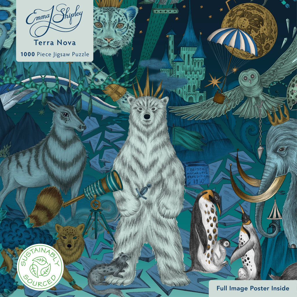 Adult Sustainable Jigsaw Puzzle Emma J Shipley: Terra Nova