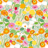 Wild flowers flat sheet wrap