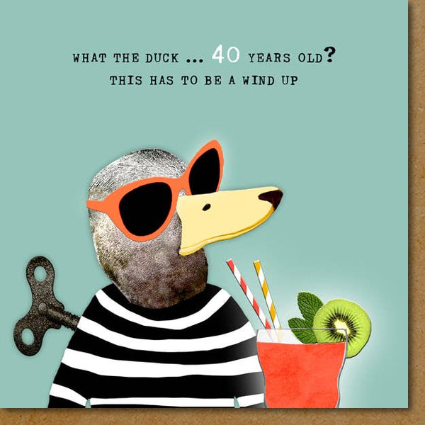 ACF40 ... 40th Birthday Card