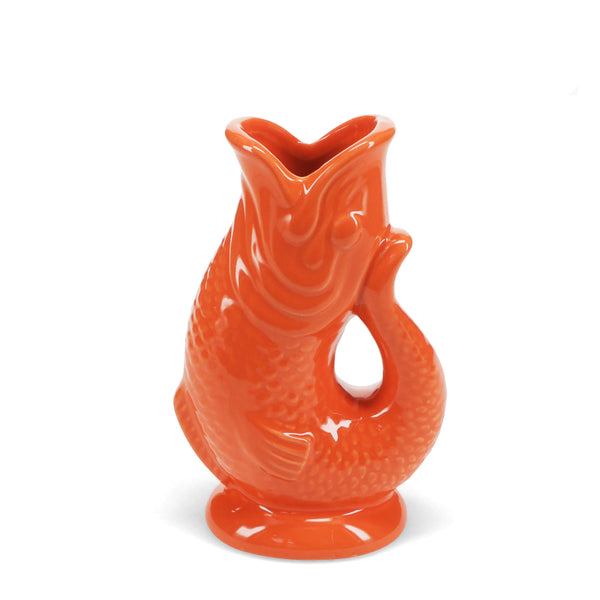 Ceramic fish vase - Orange
